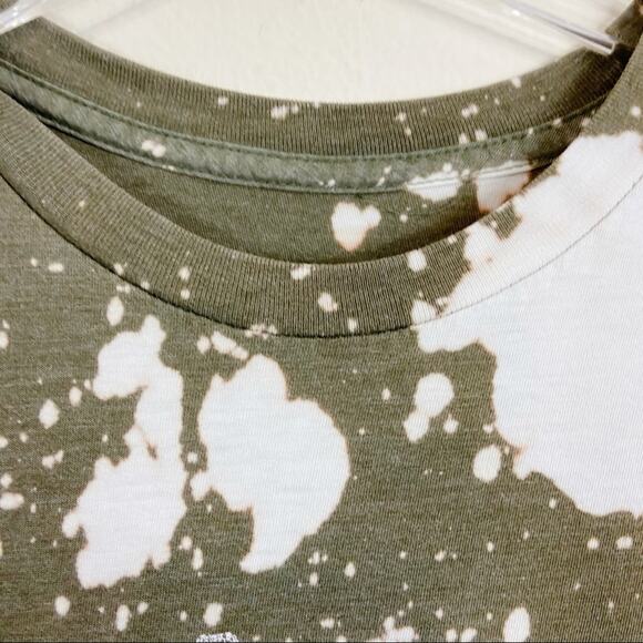 Custom Bleached Tioga Pass Yosemite Tee Sz S - Picture 3 of 4